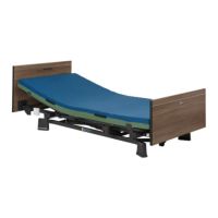 【非課税】在宅介護用ベッド ミオレットⅢ（3） 2モーター 木製フラットボード（幅90ｃｍ・83ｃｍ）
