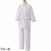 日本製 婦人 打合せパジャマ 柄おまかせ2枚組 38648 通年用