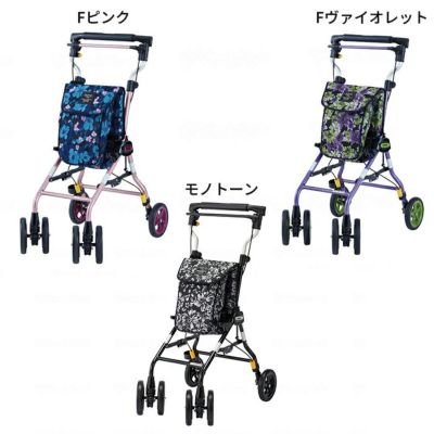 シルバーカー LIGHTSTEP ライトステップ タイニーW ヌーボー 歩行車 ライトステップタイニーW ヌーボー シルバーカー