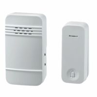 電池を使わないワイヤレスチャイムセット 防雨押しボタン WC-S6040AC