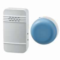 電池を使わないワイヤレスチャイムセット 防水押しボタン WC-S6041AC