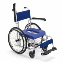 【非課税】お風呂用車椅子・シャワーキャリー フローラ自走 MH-1