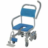ウチエ シャワーラク四輪自在V シャワーキャリー・入浴用車椅子
