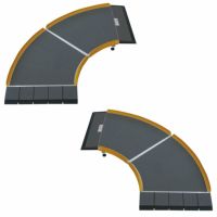 シコク Zスロープ 微笑の朝顔 カーブ型段差解消スロープ