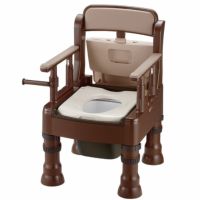 アロン化成・安寿 ポータブルトイレちびくまくんFX-CP暖房・快適