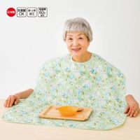 日本製 食事用エプロン 3色セット（計3枚） 38951