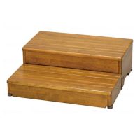 安寿 木製玄関台 2段タイプ 60W-30-2段