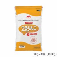 嚥下補助とろみ剤 つるりんこ Quickly 2kg×1ケース（4袋入り）