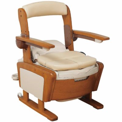 安寿 家具調トイレ AR-SA1 シャワピタ ひじ掛けはねあげタイプ