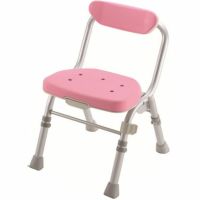 折りたたみシャワーチェアM型背もたれ付H