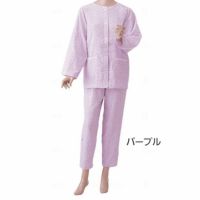 婦人楽らくガーゼパジャマ 長袖 No901 春夏用
