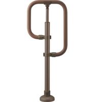 屋外用手すり フリーRレールベースプレート式ｇ型スタンド