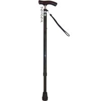 スリムネック伸縮杖 細首ベーシックタイプ 無地 対応身長128～168cm