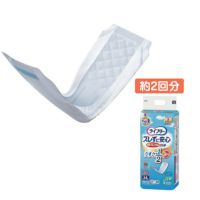 ライフリー ズレずに安心うす型紙パンツ用尿とりパッド 吸収量300c 1ケース（34枚/4袋）