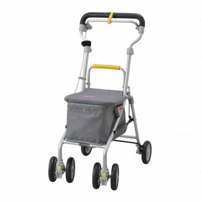 J033★美品★ライトミニ★シルバーカー(折り畳み式) J033☆美品☆ライトミニ☆シルバーカー(折り畳み式)