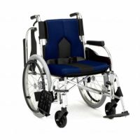 【非課税】車椅子 カラーズスイングアウト KC-2 自走式背折れタイプ