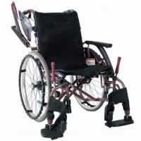 【非課税】自走用車椅子 肘掛跳ね上げ WAVITRoo+（ウェイビットループラス）WARP22-40(42)-M(H/SH)