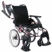 【非課税】介助型車椅子 肘掛跳ね上げ WAVITRoo+（ウェイビットループラス）WARP16-40(42)-M(H/SH)