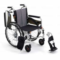 【非課税】サニタリー車椅子 JTN-3スイングアウト仕様 自走用車椅子 シートが交換できる