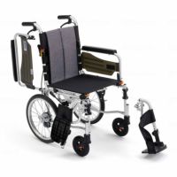 【非課税】サニタリー車椅子 JTN-4スイングアウト仕様 介助型車椅子 シートが交換できる