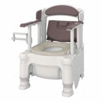 安寿 ポータブルトイレFX-30 らくゾウくん ソフト便座快適脱臭