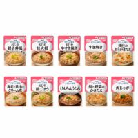 やさしい献立　歯ぐきでつぶせる　10種10個セット×3（計30個）