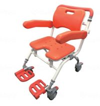 法人様限定) シャワーキャリー 入浴用車椅子 シャワーラクV SAL