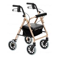 歩行車 ハッピー３ミニ（117092 117093）折りたたみ時自立 竹虎