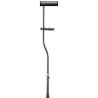 【非課税】Mg松葉杖Ⅱ型(2)  超軽量 L 645g 田辺プレス 長さ調節可