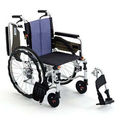介助式車いす 多機能型 スリムタイプ SKT-2 MiKi 車イス 車椅子 カラー:A-6