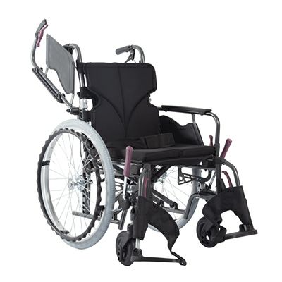 車椅子　カワムラサイクル　自走式　KMD−B22 非課税】カワムラサイクル自走用車椅子 モダン多機能Bタイプ背