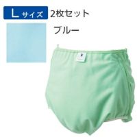 おむつカバー フリーカバー 布おむつ対応 2枚セット Lサイズ(403903)