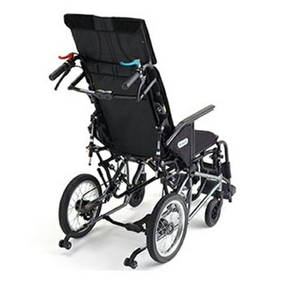 非課税】介助式 軽量 ティルト・リクライニング車椅子(CRT-WR) 小回り