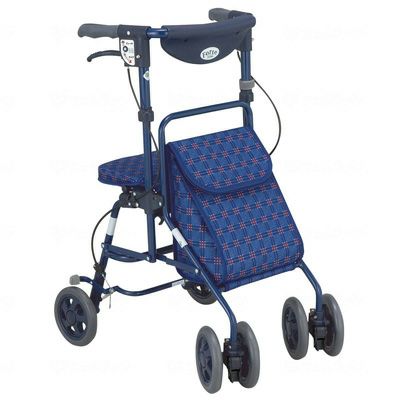 フォルテ シルバーカー コンパクトタイプ ワンタッチ座面 高さ調節可能