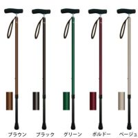 非課税】ソフトグリップ 四点杖アルミタイプ 長さ64.5～87cm 対応身長