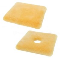 ナーシングラッグ角座 床ずれ(褥瘡)対策 ムートン（羊毛）クッション